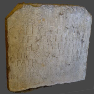 Scansione 3D - Stele incisa (1)