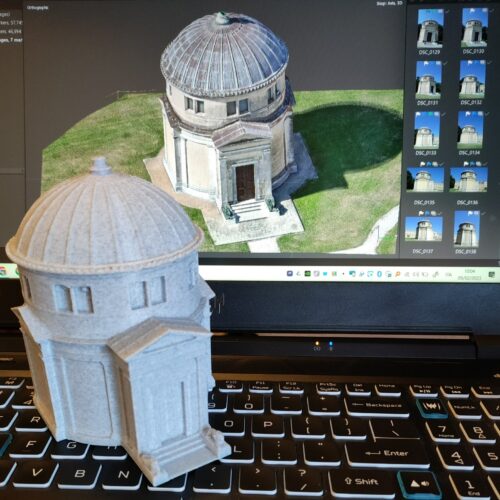 Villa Contarini cappella stampa 3d + modello