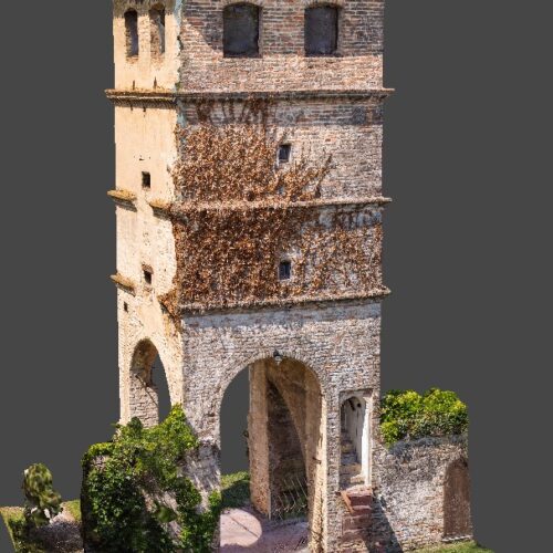Villa Roberti (dettaglio torre 3D) 1